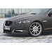 Накладка сплиттер на передний бампер на Jaguar XF I Sportback S-Pack